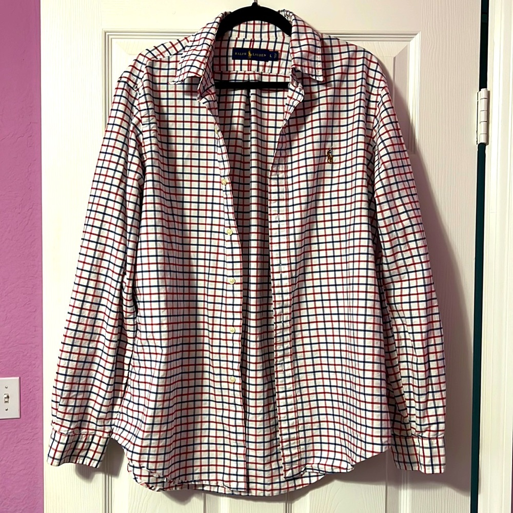 Rarely Worn Polo by Ralph Lauren Men’s Long Sleeve Shirt Size L